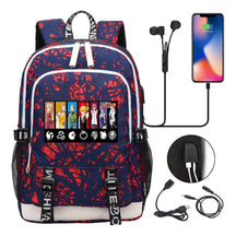 Junior Student Backpack Usb Leisure Backpack For Boys And Girls