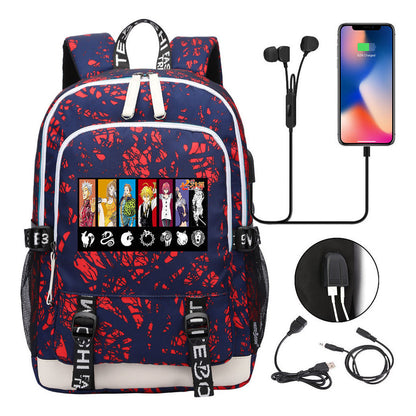 Junior Student Backpack Usb Leisure Backpack For Boys And Girls