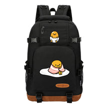 Lazy Egg Teenage Student Backpacks Boys And Girls Backpack