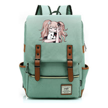 Printed Teenage Student Backpack For Men And Women With Casual Belt Buckle Classic Backpack