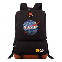 Nasa Fashion Printed Youth Student School Bag Large Capacity Travel Bag Men's And Women's Backpack