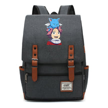 Printed Schoolbag Leisure Belt Buckle Classic Backpack For Young Students