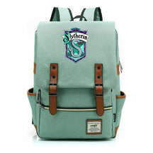School Of Witchcraft And Wizardry Printed Youth Student School Bag Casual Belt Buckle Classic Backpack