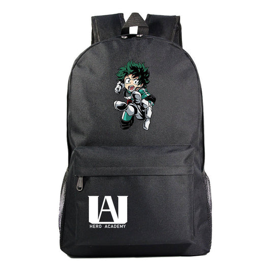 Cartoon Fashion Anime My Hero Academy Printed Youth Student Backpack Men's And Women's Leisure Backpack