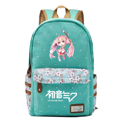 Virtual Music Printed Student Backpack Leisure Backpack