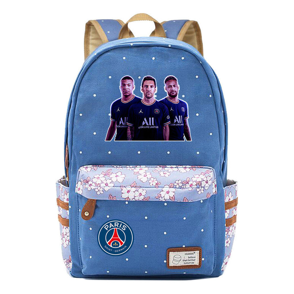 Printed Teenage Student Backpack, Fashionable Men's And Women's Casual Backpack