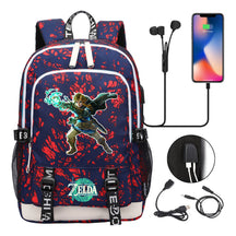 Usb Teen School Bag Men's And Women's Sports Backpacks