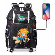 Printed Teenage Student Backpack For Men And Women With Backpacks