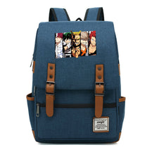 Anime My Heroes Academy Printed Youth Student Backpack Men's And Women's Leisure Belt Buckle Classic Backpack