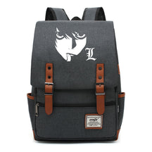 Manga Death Note Youth Student School Bag Men's And Women's Leisure Belt Buckle Backpack