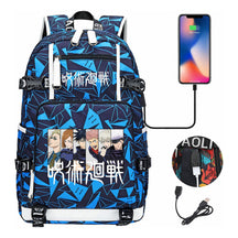 Printed Usb Youth Student Backpack For Men And Women's Leisure Large Capacity Travel Backpack