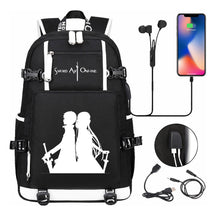 Usb Youth Student Backpack Men And Women's Leisure Travel Backpack