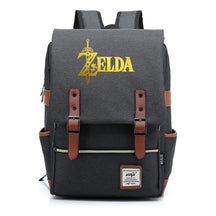 Golden Game Zelda Printed Youth Student Backpack For Men And Women, Casual Belt Buckle, Classic Backpack