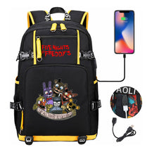 Toy Bear Game Peripheral Usb Youth Student School Bag Leisure Large Capacity Travel Backpack