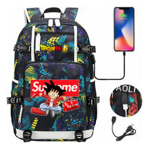 Usb Large Capacity Youth Student Backpack For Men And Women's Leisure Travel Backpack