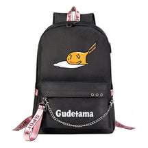 Lazy Egg Usb Youth Student Backpack For Boys And Girls Leisure Travel Backpack