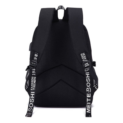Pirate King Lufei Youth Student School Bag Usb Men's And Women's Leisure Backpack