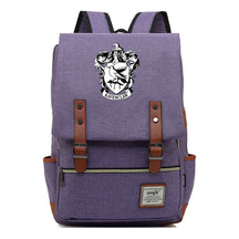 School Of Witchcraft And Wizardry Printed Youth School Bag Casual Belt Buckle Classic Backpack 38*27*12.5cm