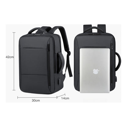 Usb Backpack Multi Functional Large Capacity Waterproof Business Computer Bag