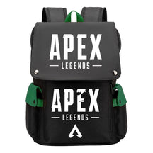 Apex Hero Print Usb Charging Cap Head Style Student School Bag Casual Backpack