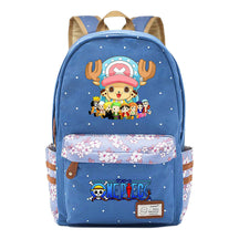 Anime Pirate Wang Lufei Printed Student School Bag Fragmented Flower Leisure Backpack