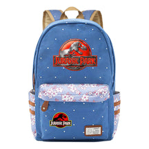 Jurassic Park Dinosaur Printed Student Backpack Leisure Backpack