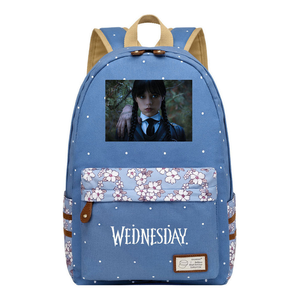 Printed Student Backpack, Fashionable And Casual Backpack