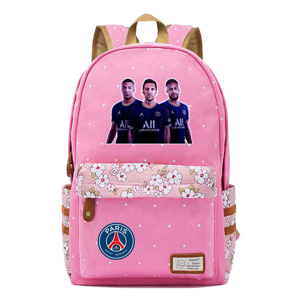 Printed Teenage Student Backpack, Fashionable Men's And Women's Casual Backpack