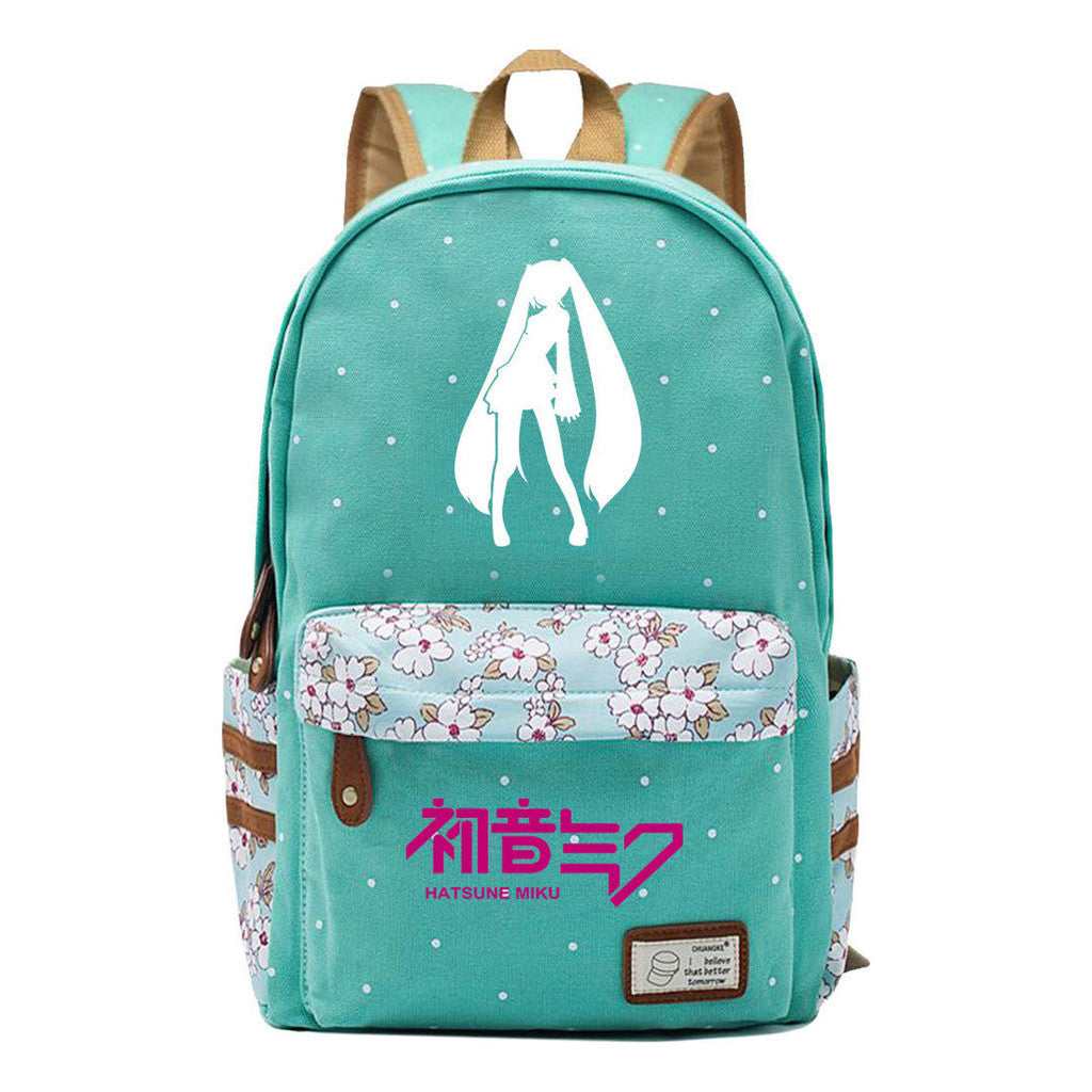 Printed Teenage Primary And Secondary School Backpack For Girls, Casual Backpack