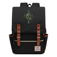 Game Tear Print Of The Kingdom Of Zelda Youth Primary And Secondary School Student Backpack Usb Men's And Women's Leisure Backpack