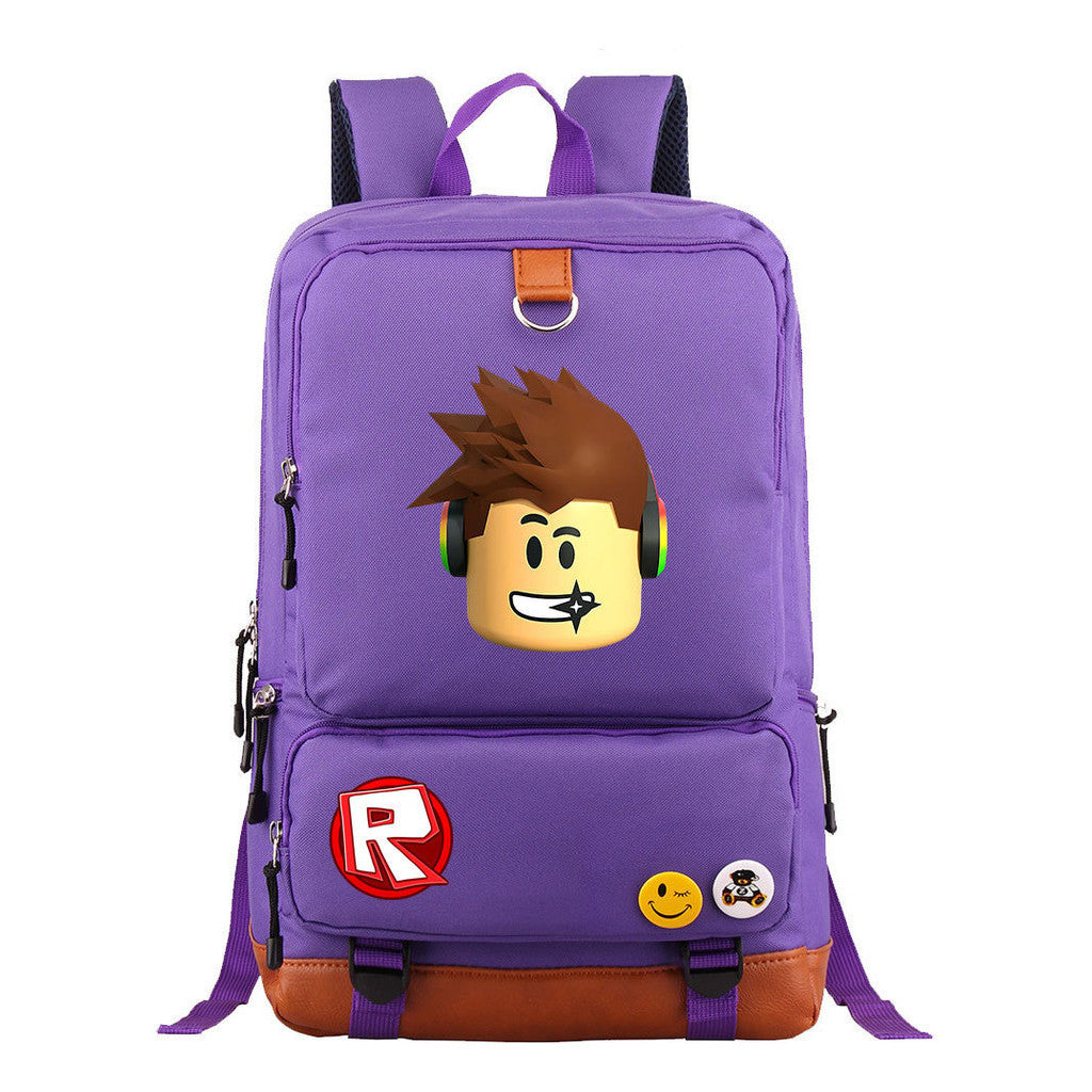 Printed Teenage Student Backpack, Travel Bag, Men's And Women's Backpack, Backpack