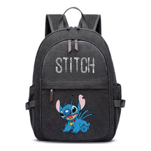 Anime Star Baby Stitch Printed Youth Student Backpack For Men And Women With Casual Woven Straps Backpack