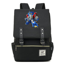 Transformed Mecha Printed Student Backpack For Men And Women's Leisure Backpack
