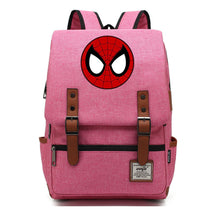 Superhero Printed Youth Student Backpack, Classic Backpack For Men And Women