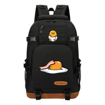 Lazy Egg Teenage Student Backpacks Boys And Girls Backpack