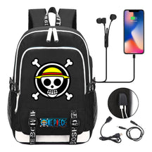 Anime Pirate Wang Lufei Youth Student School Bag Usb Men's And Women's Leisure Backpack