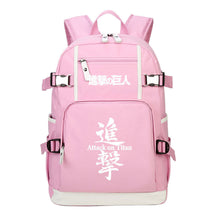 Giant Winged Soldier Captain Of Anime Attack Student Backpack, Leisure Travel Backpack