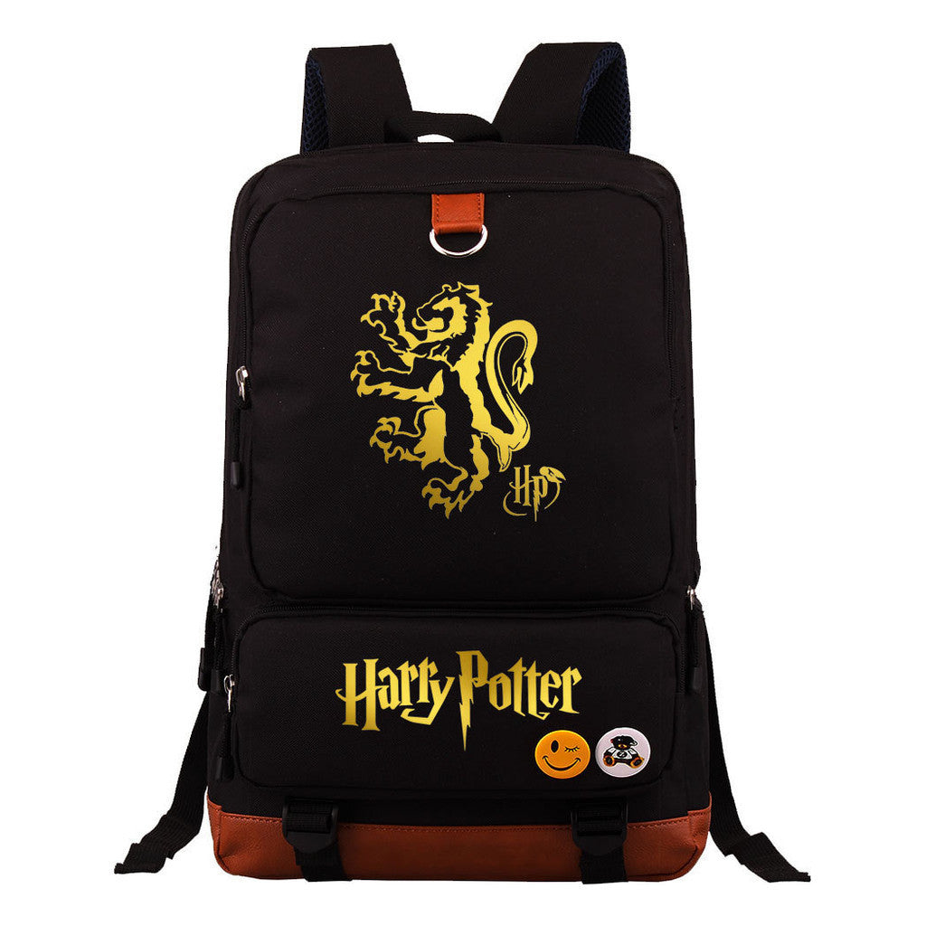 Golden Magic School Youth Student School Bag Large Capacity Travel Bag Men's And Women's Backpack