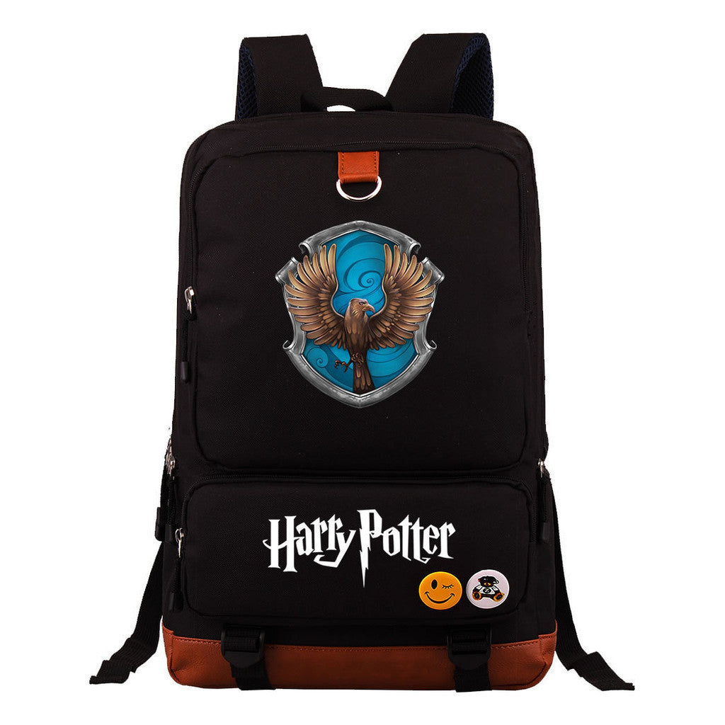 School Of Witchcraft And Wizardry Youth Student Backpack, Large Capacity Travel Bag, Men's And Women's Backpack