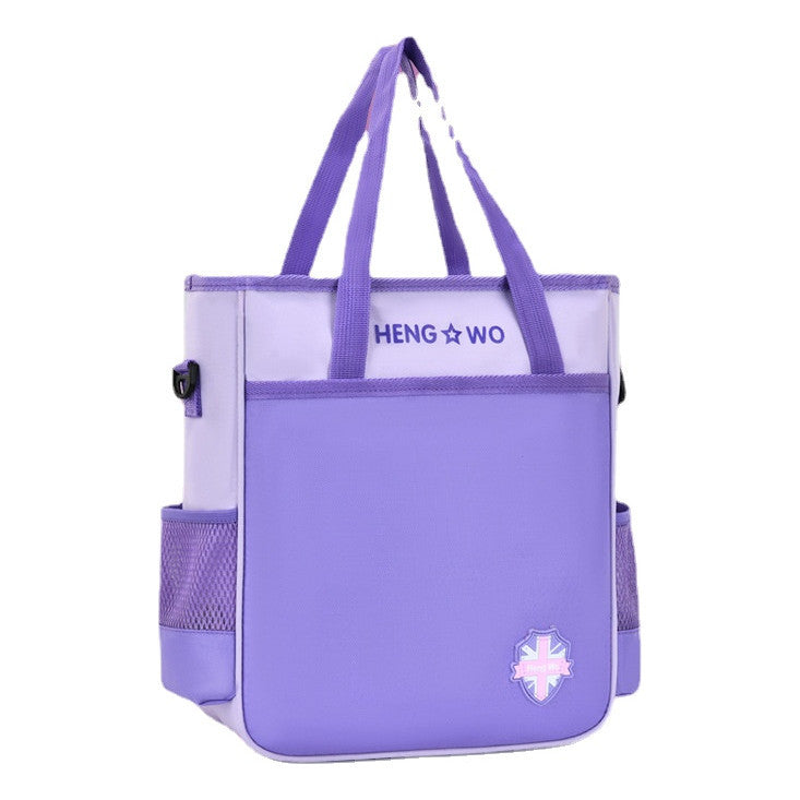 Large Capacity Art Handbag, Classroom Carrying Backpack, Diagonal Cross Bag