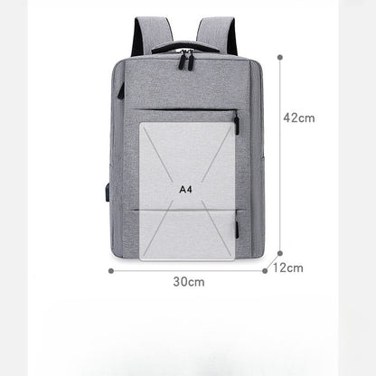 Backpack Business Laptop Bag Large Capacity Usb Leisure Sports Travel Bag Backpack