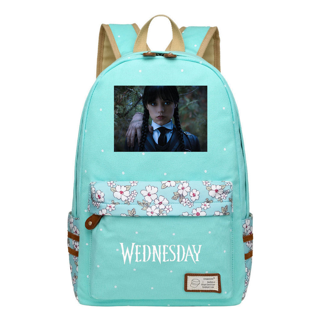 Printed Student Backpack, Fashionable And Casual Backpack