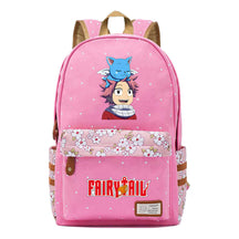 Teenage Student Backpacks, Floral Canvas, Girl Shoulders