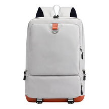 Fashion Printed Youth Student Backpack With Men's And Women's Casual Splicing Backpack