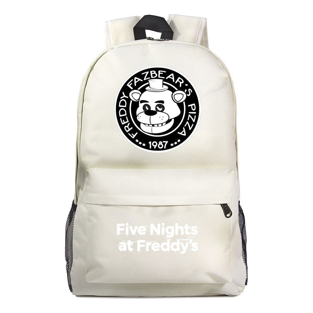 Fashion Toy Bear Game Fashion Starry Sky Youth Student Backpack Men's And Women's Leisure Backpack