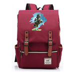 Game Zelda Printed Youth Student Backpack For Men And Women, Casual Belt Buckle, Classic Backpack