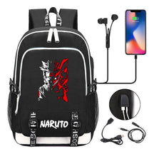 Naruto Student Backpack Usb Men's And Women's Casual Backpack