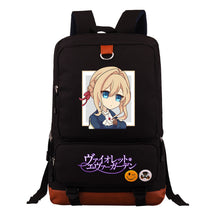 Printed Youth Student School Bag Large Capacity Travel Bag Men's And Women's Backpack