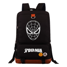 Superhero Printed Youth Student Backpack With Large Capacity Travel Bag, Men's And Women's Backpack