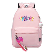 Cartoon Pony Unicorn Printed Youth Student School Bag Men's And Women's Leisure Bag Women's Backpack